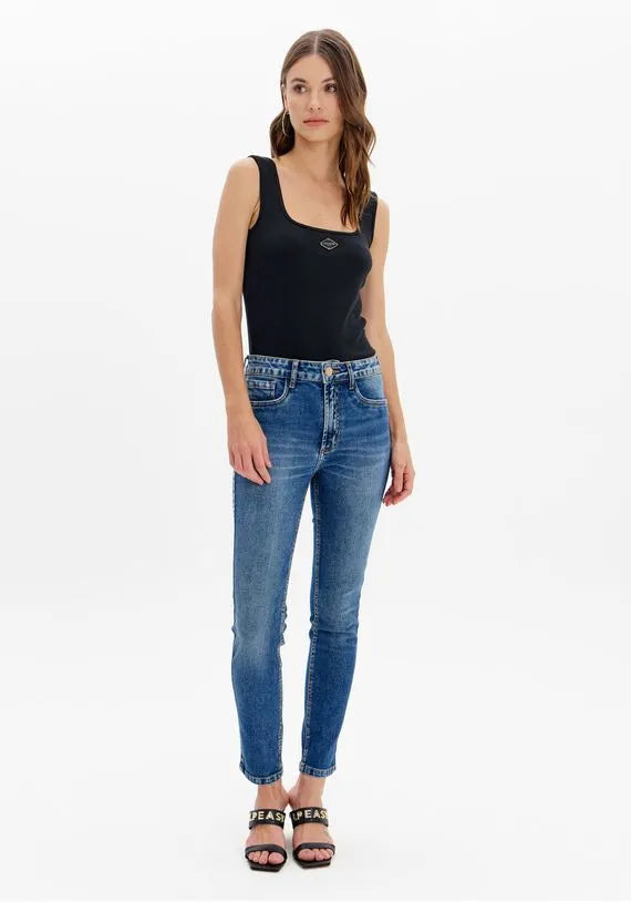 Calça Jeans Second Skin Ankle