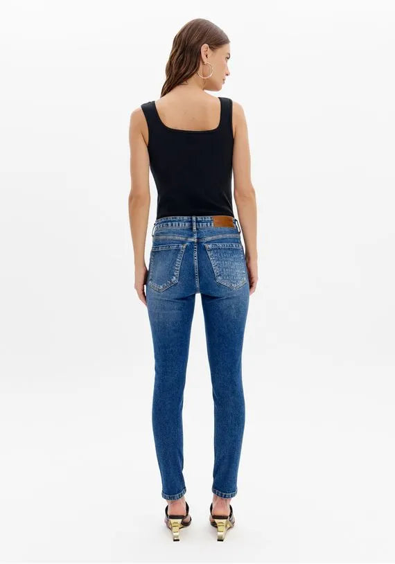 Calça Jeans Second Skin Ankle